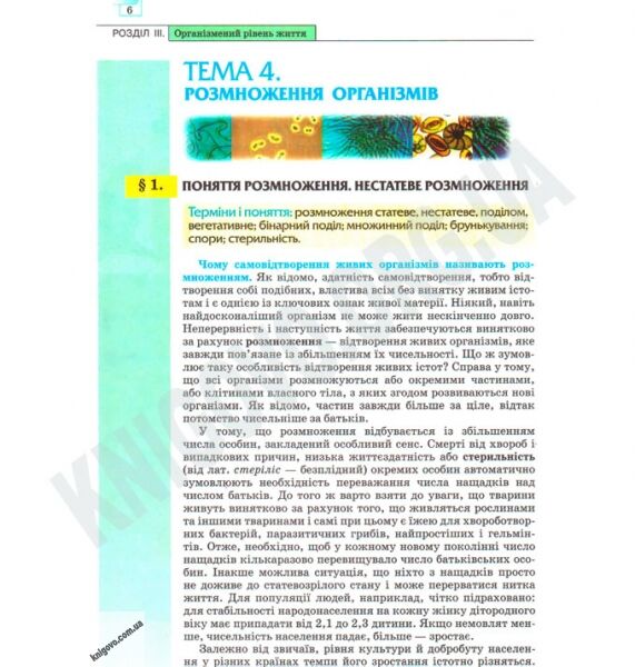 Підручник Біологія 11 клас Стандарт Академ Авт: Межжерін С. Межжеріна Я. Вид-во: Сиция - фото 2