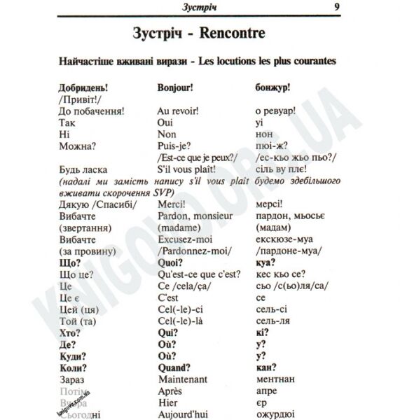 Українсько-Французький розмовник Авт: Таланов О. Вид-во: Арій - фото 3
