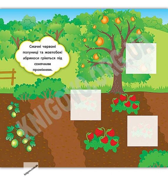 Що росте на городі Наліпки-розвивалки 2+ Авт: Смирнова К. Вид: УЛА - фото 2