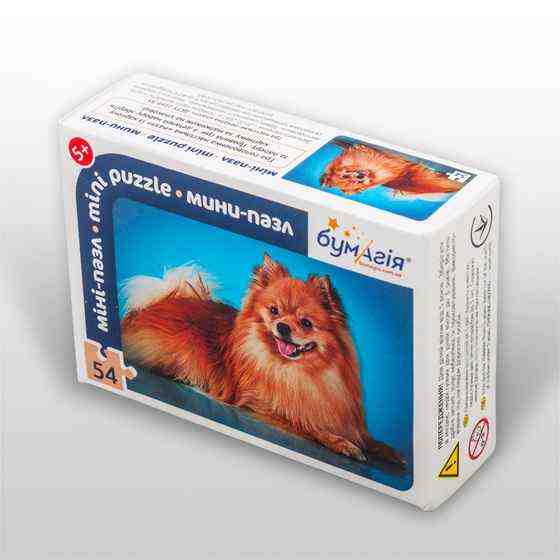 Мини-пазл 54 элемента Код: PZ-1405 Собаки и щенки Бумагия Мини-пазл 54 элемента Код: PZ-1405 Собаки и щенки Бумагия