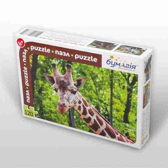 Детский пазл серия Экзотические животные 120 эл. Жирафа