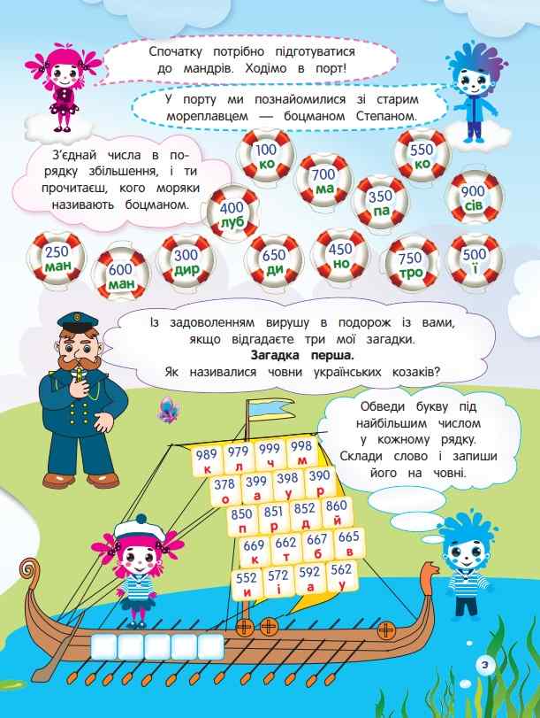 Незвичайні літні математичні пригоди 3 клас НУШ Іванова Г. Основа - фото 3