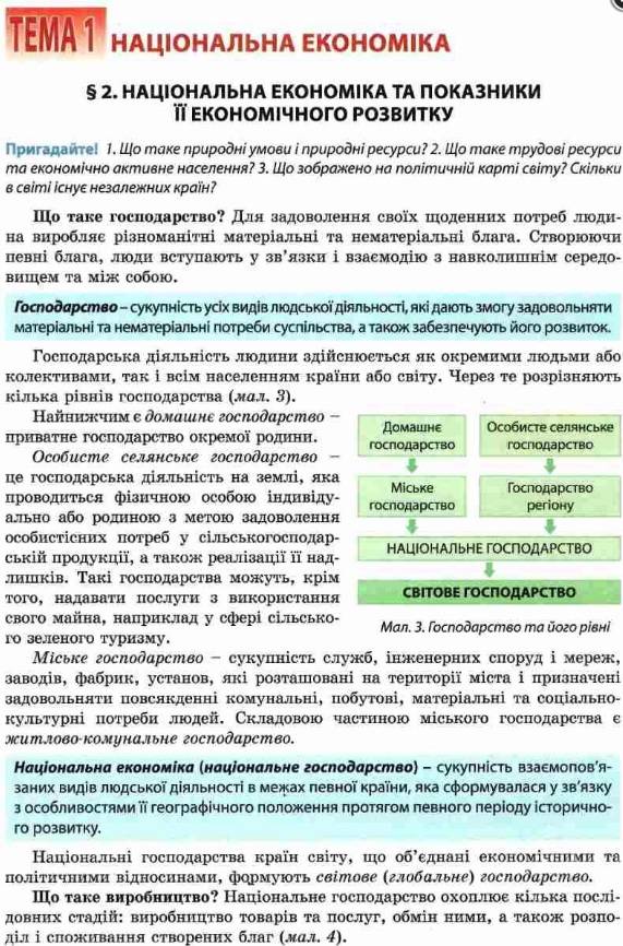 Підручник Географія 9 клас для ЗНЗ Кобернік С. Абетка - фото 3