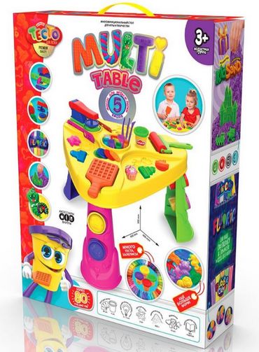 МЕГАНАБІР Multi Table 5. Стіл для дитячої творчості. Вид-во: Danko Toys - фото 1