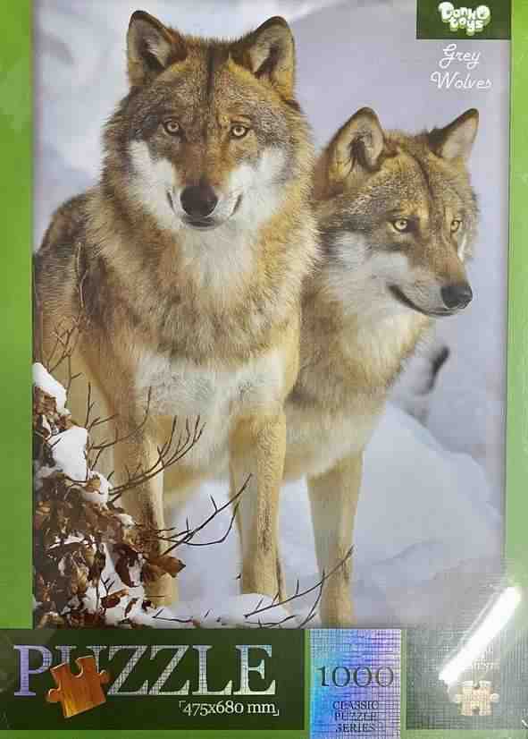 Пазлы 1000 элементов Gery Wolves Danko Toys Пазлы 1000 элементов Gery Wolves Danko Toys - КОСМІЧНІ ТОВАРИ