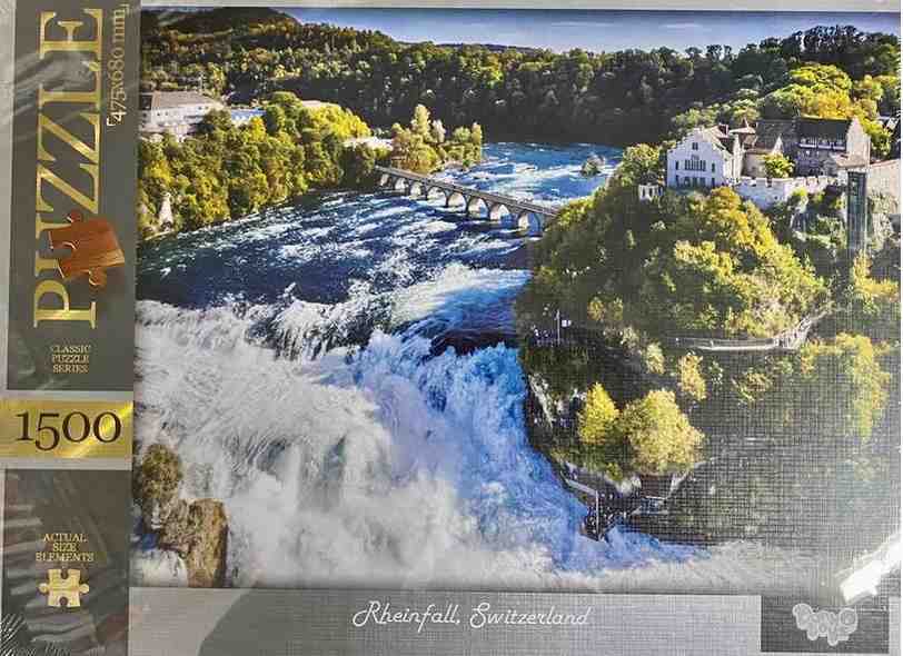 Пазлы 1500 элементов Rheinfall Switzerland Danko Toys Пазлы 1500 элементов Rheinfall Switzerland Danko Toys - КОСМІЧНІ ТОВАРИ