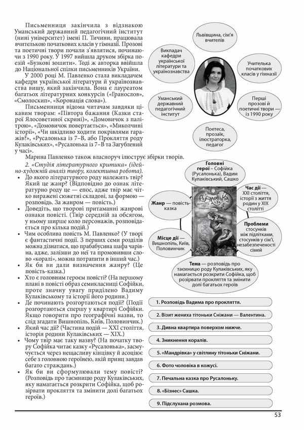 Книга для вчителя Українська література 7 клас ІІ семестр Авт: Черешневська Т. Вид-во: Соняшник - фото 3