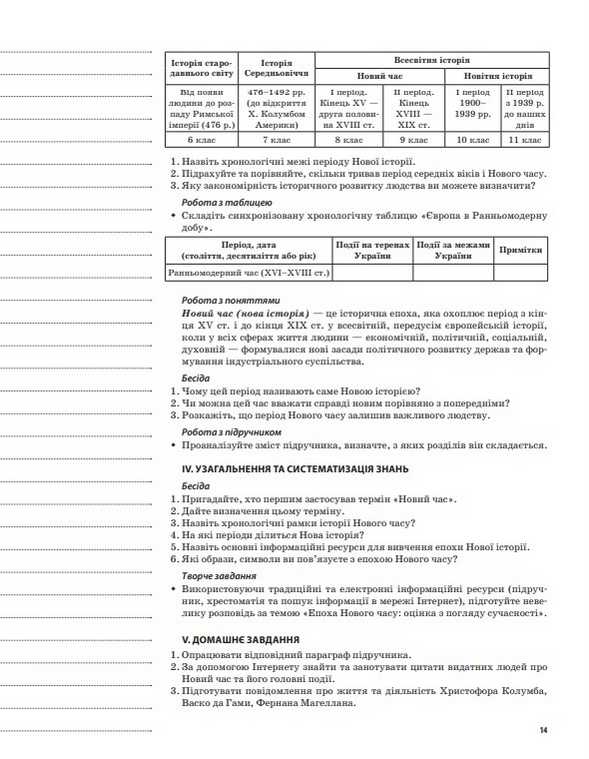 Мій конспект Всесвітня історія 8 клас 2017 Гриценко А. Основа - фото 3