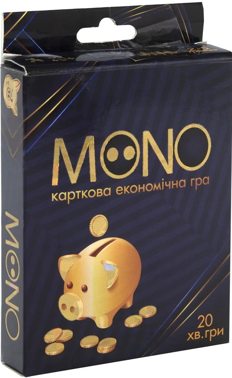 Настільна карткова гра MONO (Монополія) Мир Лео Strateg Настільна карткова гра MONO (Монополія) Мир Лео Strateg