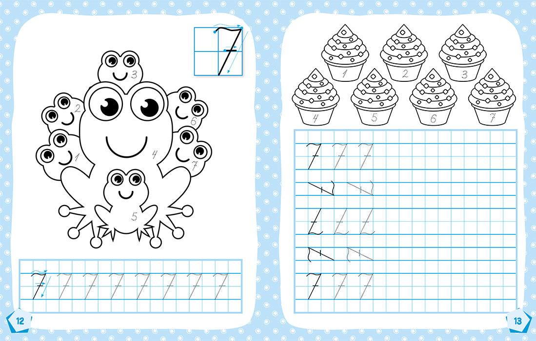 Готуємось до школи Учимо цифри Кенгуру 5+ Ранок - фото 2