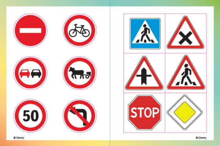 Що ти знаєш про Дорожні знаки Дісней Міккі Маус Ранок - фото 3