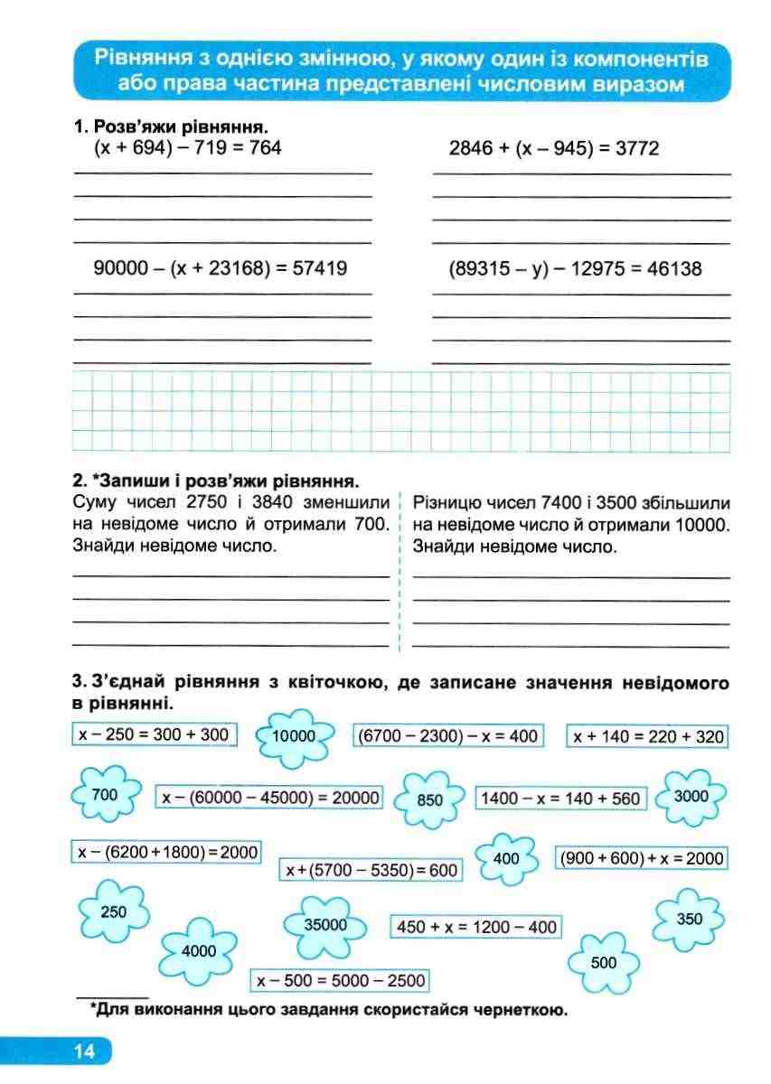 Практикум Математика Додавання та віднімання 4 клас НУШ Авт: Шевченко К.М. Вид-во: Торсінг - фото 4