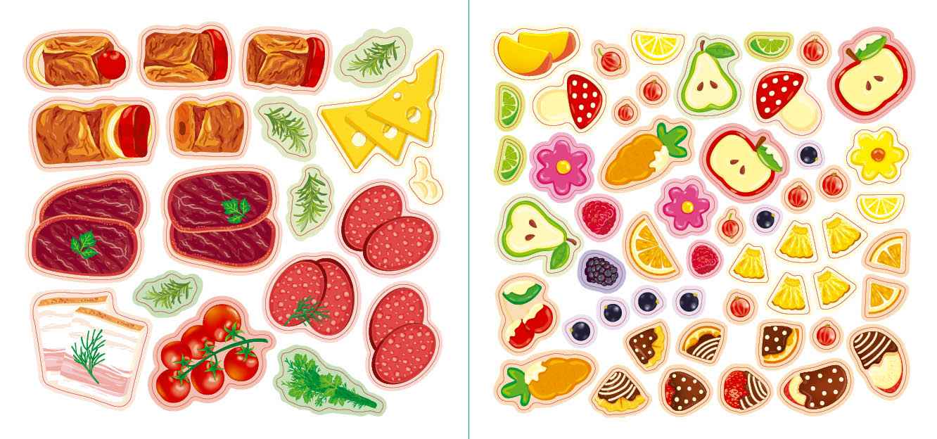 Маленький кухар На пікніку 110 наліпок Сіліч С. УЛА - фото 2