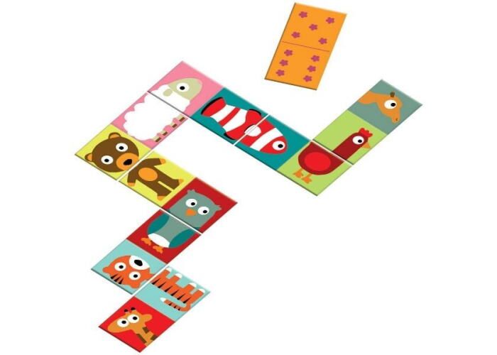 Настольная игра Djeco Детское домино. Сложи животное (Domino Animo puzzle, 28 pcs) (DJ08165) - DJECO - фото 2