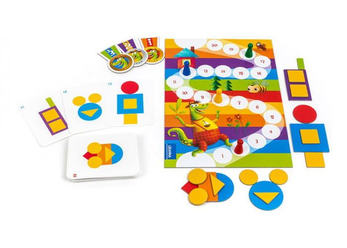 Настольная игра Granna Треугольник и компания (Трикутник та компанія) (82470) - Granna - фото 4