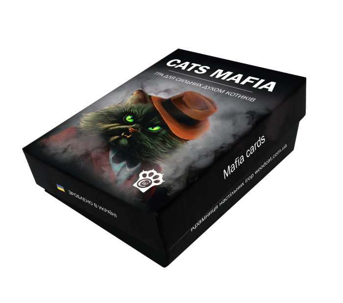 Настольная игра Woodcat Котомафия (Cats Mafia) (89351) - Woodcat - Моя твоя не проиграть