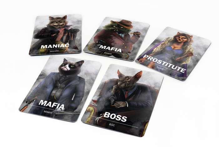 Настольная игра Woodcat Котомафия (Cats Mafia) (89351) - Woodcat - фото 4