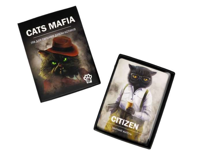 Настольная игра Woodcat Котомафия (Cats Mafia) (89351) - Woodcat - фото 5