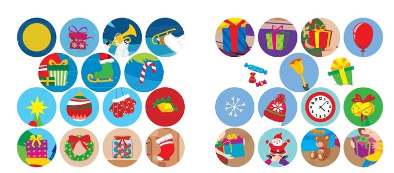 Чарівні наліпки Кришталева куля Новий рік Фісіна А. Торсінг - фото 3