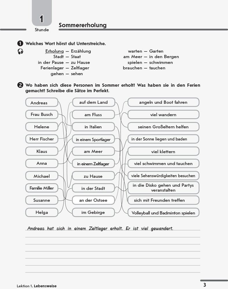 Німецька мова. 10 клас. РЗ (до підр. Німецька мова 10(6)(рівень стандарт) H@llo, Freunde - фото 4