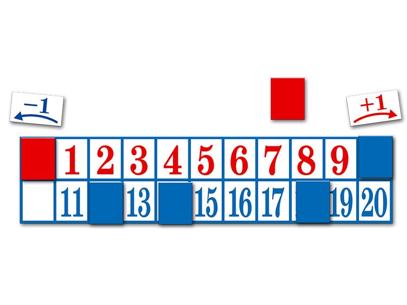 Демонстраційний матеріал Магнітна стрічка цифр і чисел Ранок - фото 2