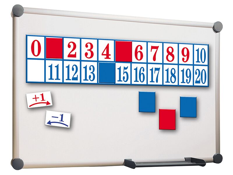 Демонстраційний матеріал Магнітна стрічка цифр і чисел Ранок - фото 4