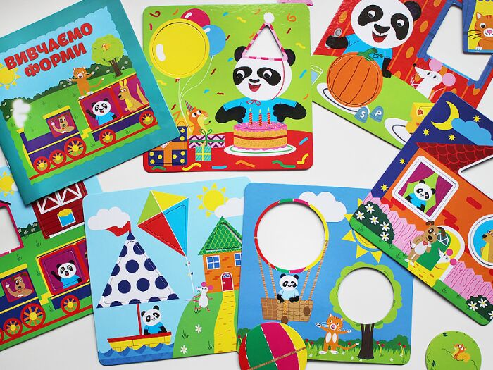 Навчальні пазли.Вивчаємо форми - фото 3