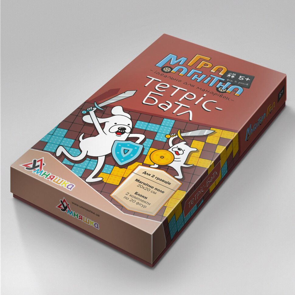 Гра магнітна "Тетріс-батл" Гра магнітна "Тетріс-батл"
