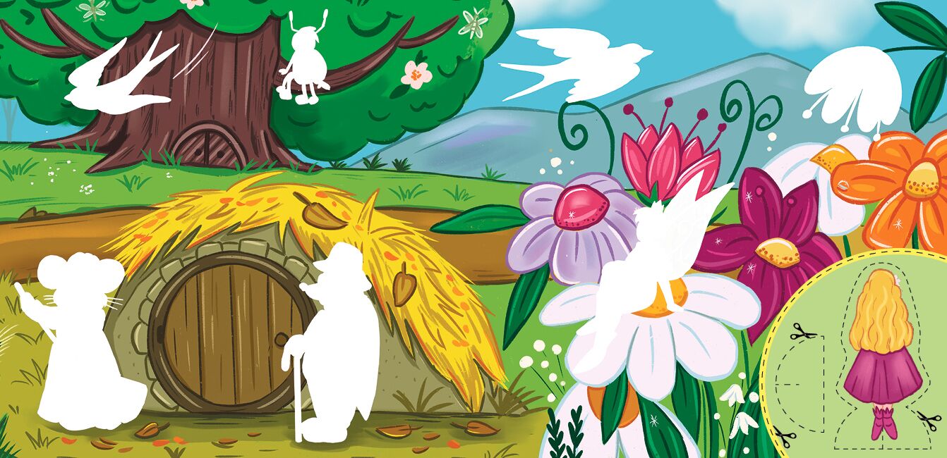 Казки по складах — Дюймовочка. 5+. УЛА. - фото 2