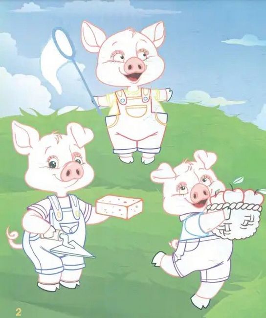 Перші розмальовки малюка. Казочки - фото 2