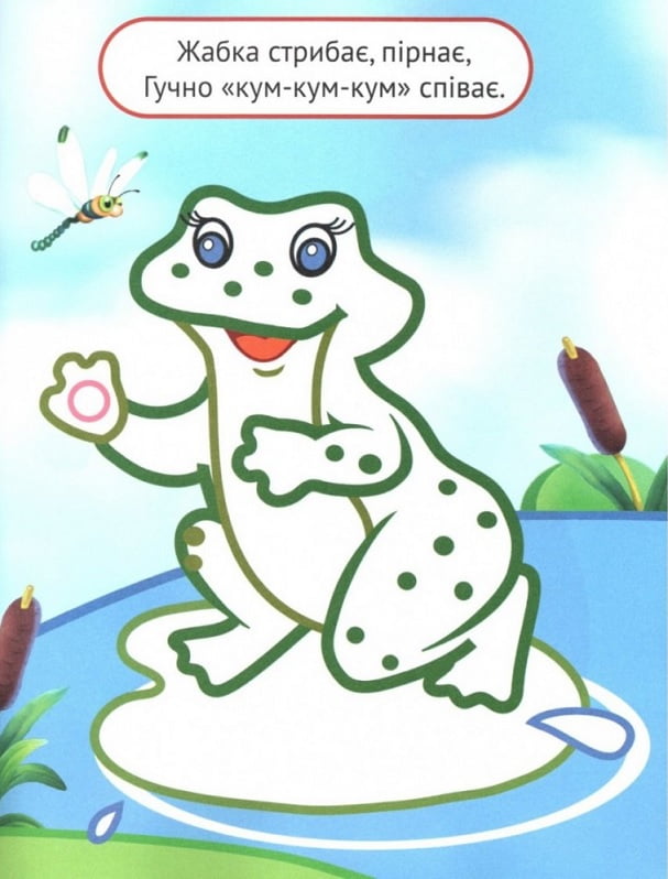 Упізнай і розфарбуй. Лисиця та єнот - фото 2