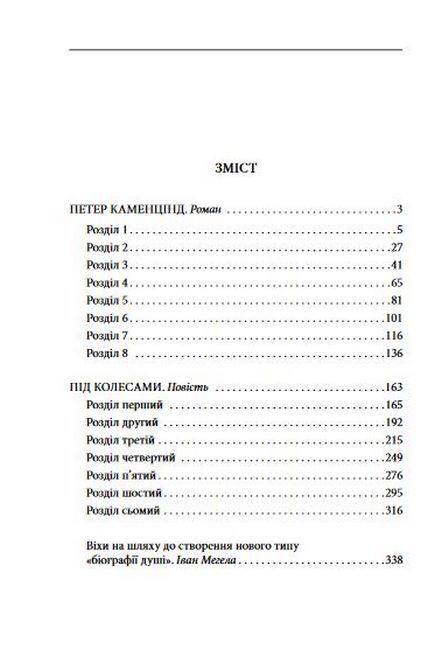 Петер Каменцінд. Під колесами - фото 4