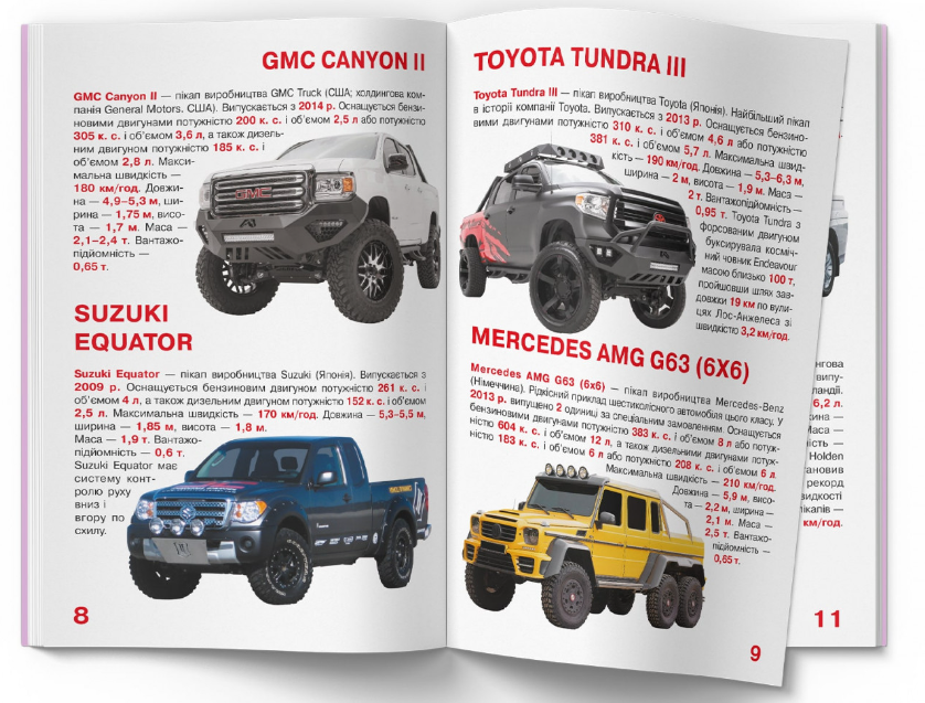 Велика книжка. Пікапи. Crystal Book. - фото 4