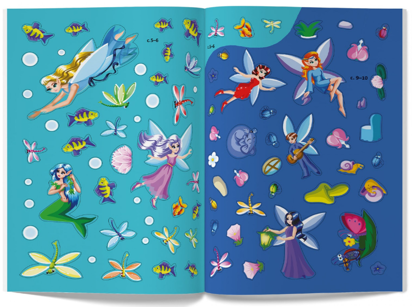 Меганаліпки. Чарівні феї. Crystal Book. - фото 6