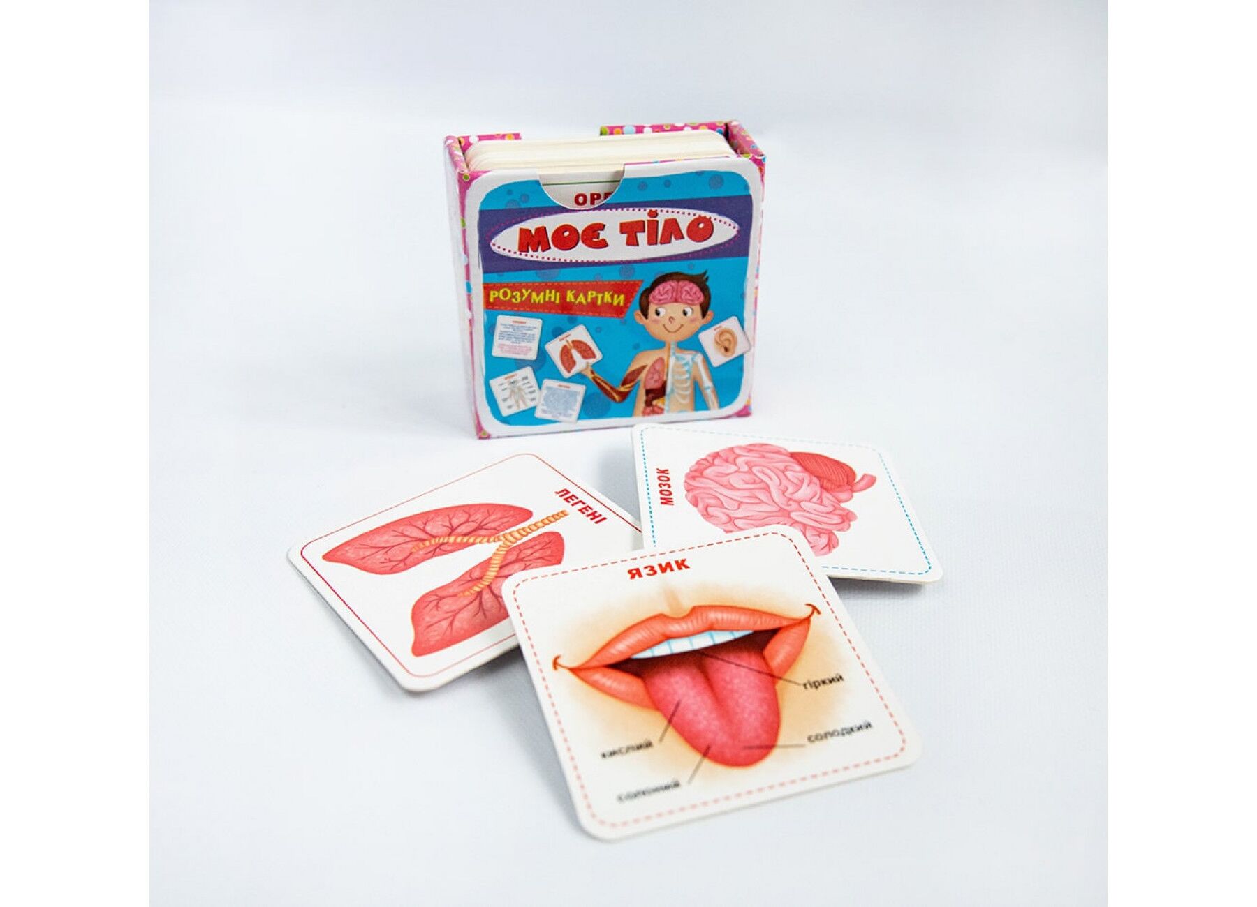 Розумні картки. Моє тіло. 30 карток. Crystal Book. - фото 3
