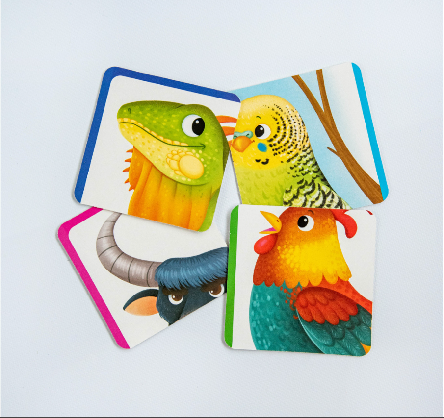 Розумні картки. Свійські тварини. 30 карток. Crystal Book. - фото 5