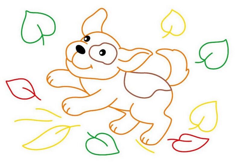 Розмальовка з підказкою. Кумедні звірята - фото 3