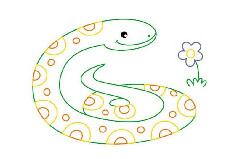 Розмальовка з підказкою. Кумедні звірята - фото 4