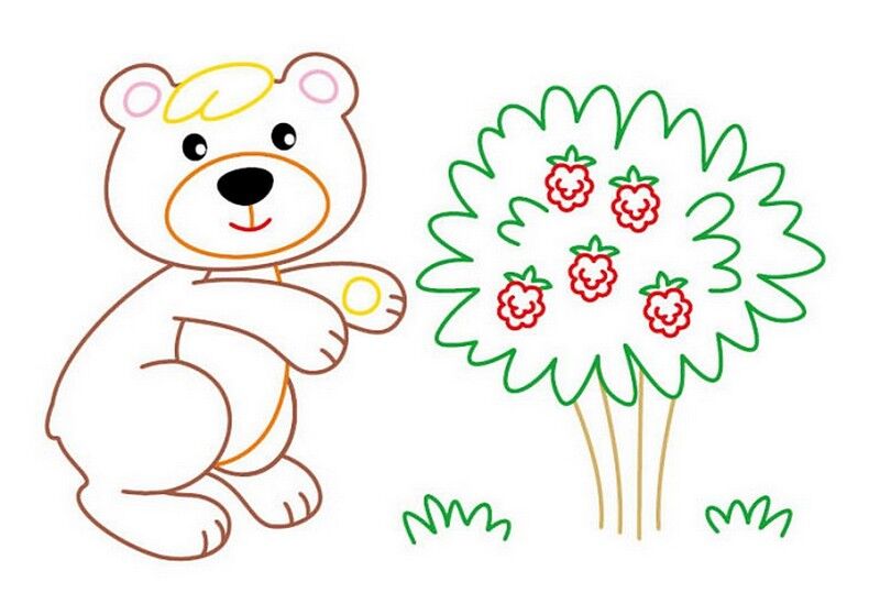 Розмальовка з підказкою. Кумедні звірята - фото 5