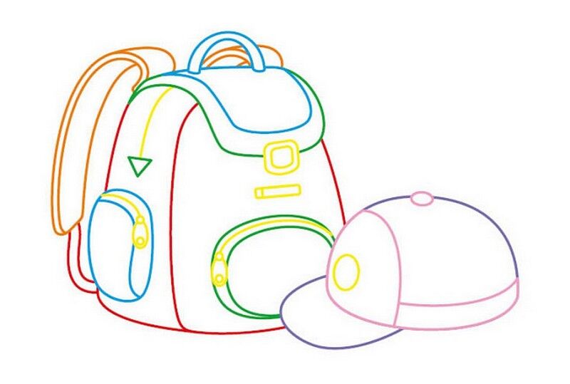 Розмальовка з підказкою. Різні цікавинки - фото 3