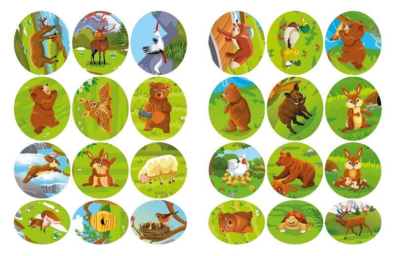 Наклей і дізнайся. Весна в лісі - фото 4