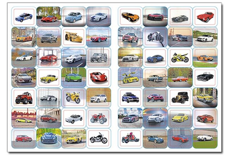 100% наліпок. Автівки та мотоцикли - фото 2