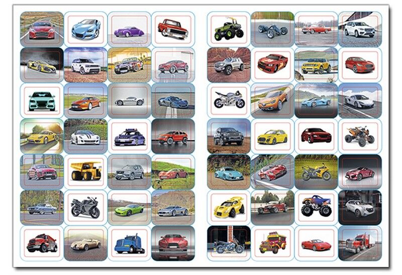 100% наліпок. Автівки та мотоцикли - фото 3