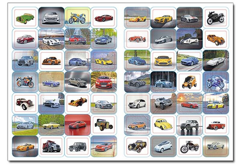 100% наліпок. Автівки та мотоцикли - фото 4