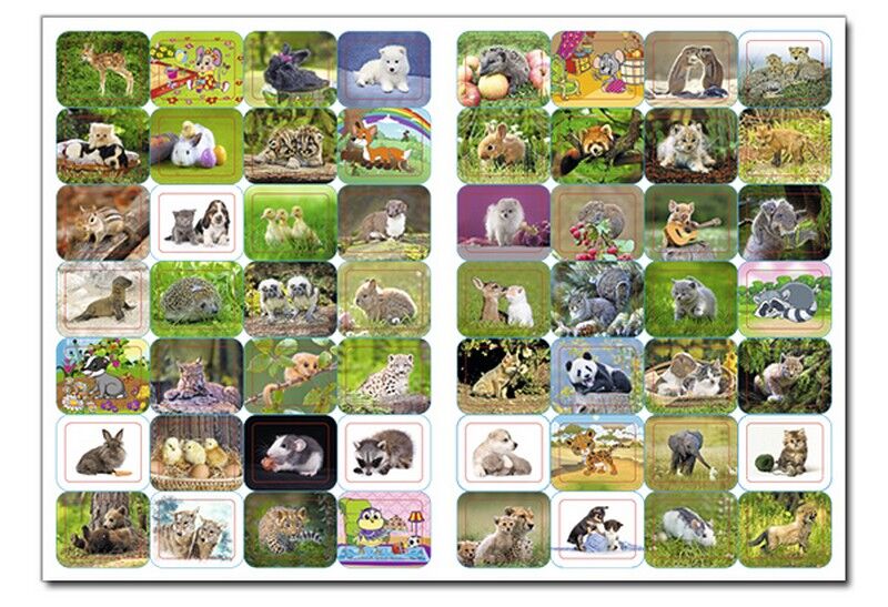 100% наліпок. Пухнастики та вухастики - фото 2