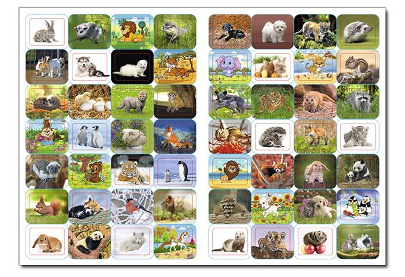 100% наліпок. Пухнастики та вухастики - фото 3