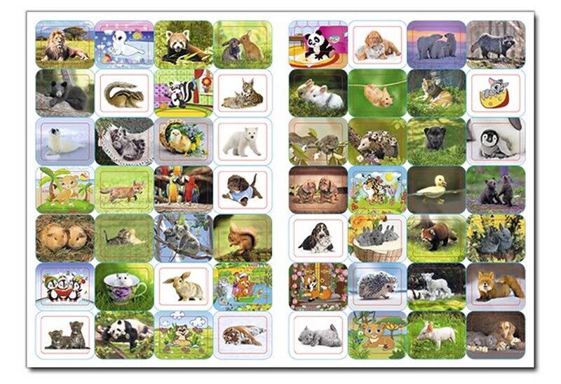 100% наліпок. Пухнастики та вухастики - фото 4