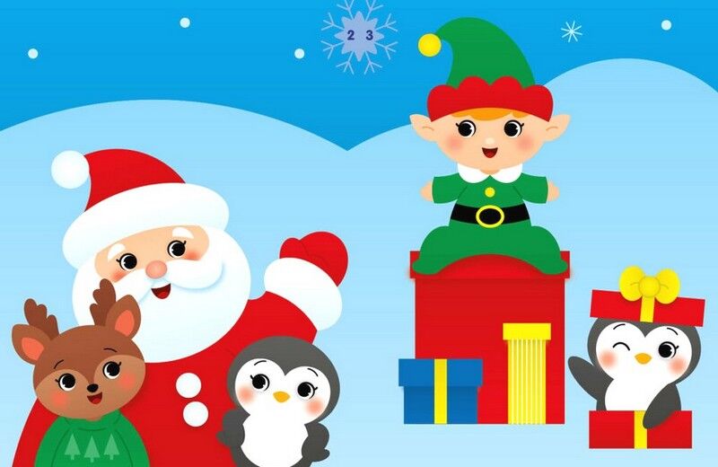 Сніговичок. Аплікації наліпками - фото 3