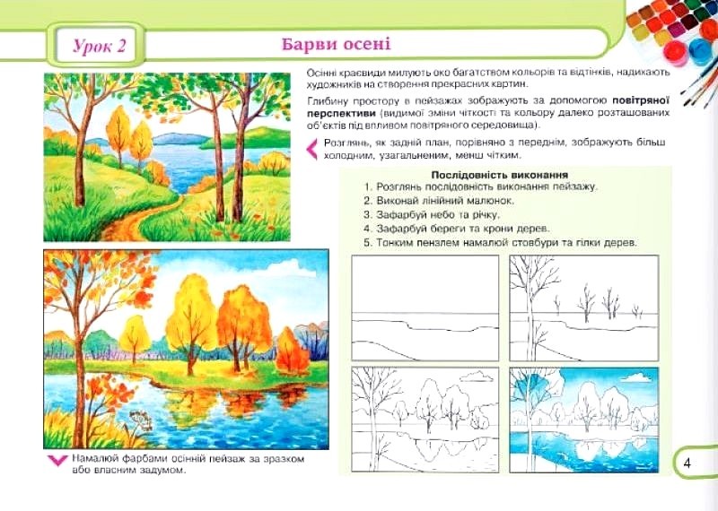Альбом-посібник Юний художник Образотворче мистецтво 6 клас НУШ За програмою Л. Масол О. Просіної Авт: С. Демчак Т. Чернявська Вид-во: Підручники і посібники - фото 3