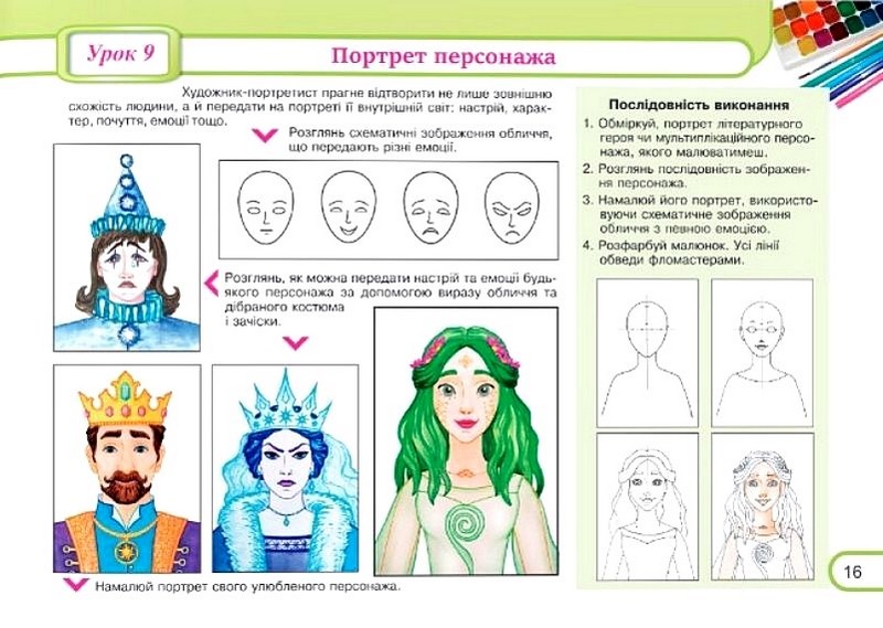 Альбом-посібник Юний художник Образотворче мистецтво 6 клас НУШ За програмою Л. Масол О. Просіної Авт: С. Демчак Т. Чернявська Вид-во: Підручники і посібники - фото 6